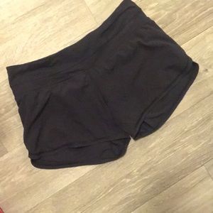 Black lululemon shorts